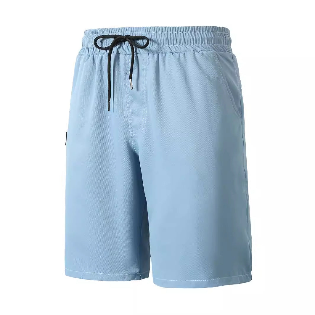 【2024-S-3XL】Bărbați de vară Sport Casual Plus Dimensiune Shorts Woven Beach Shorts