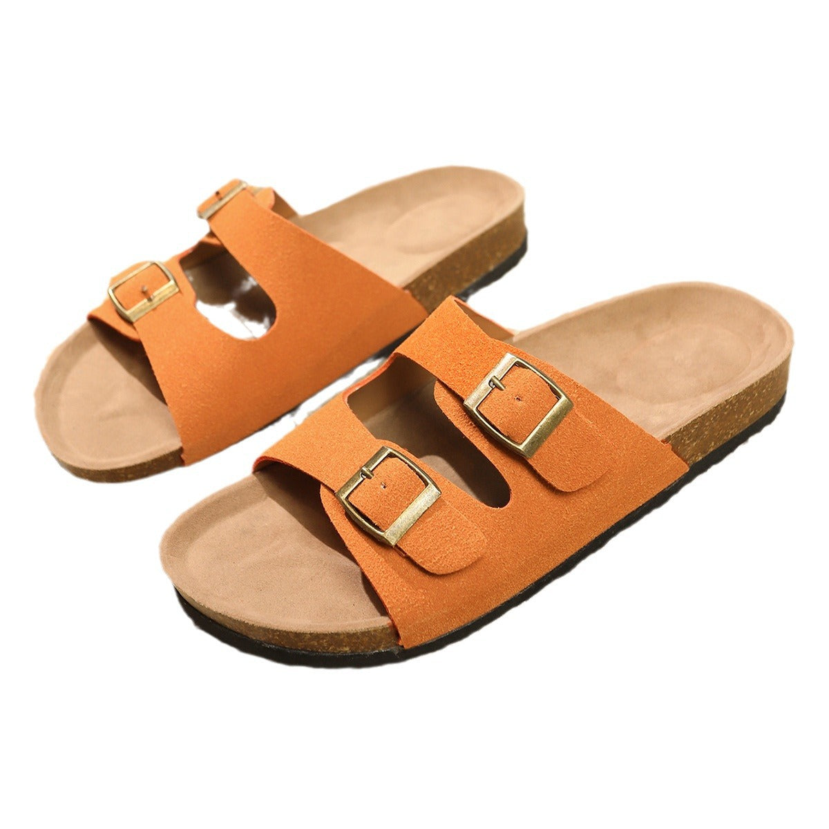 【36-43-2024】Vara nou fund plat casual sandale de plajă pentru femei