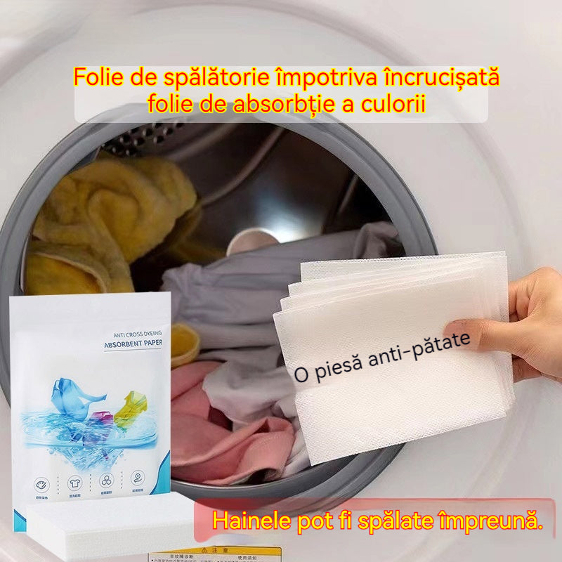 Tablete anticolor pentru rufe, tablete de absorbție a culorii pentru haine