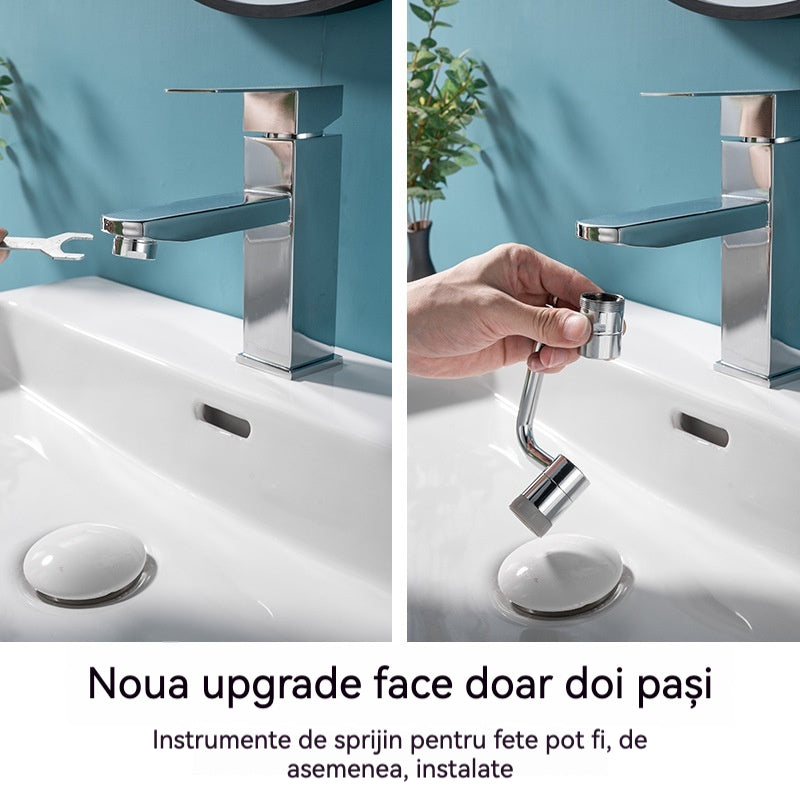Braț robotizat pentru robinete, extensie universală rotativă la 1080°