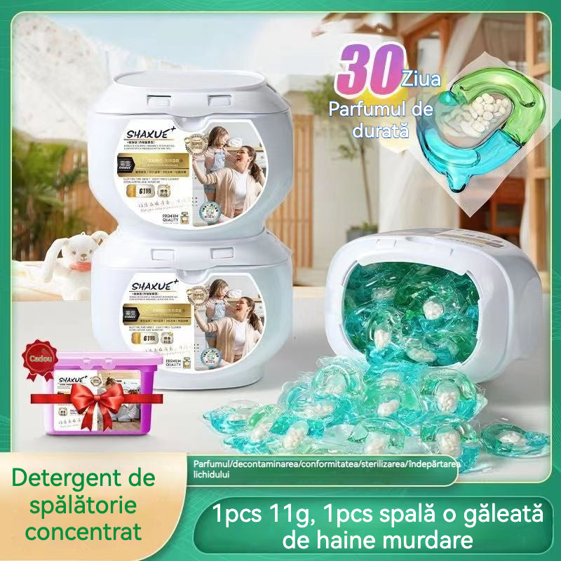 Gel pentru rufe, bile de rufe multi-concentrate pentru îndepărtarea bacteriilor