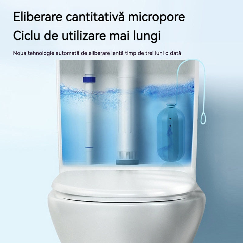 【2024】Detergent automat pentru toaletă Parfum proaspăt Detartraj puternic, dezodorizare și eliminare a mirosurilor
