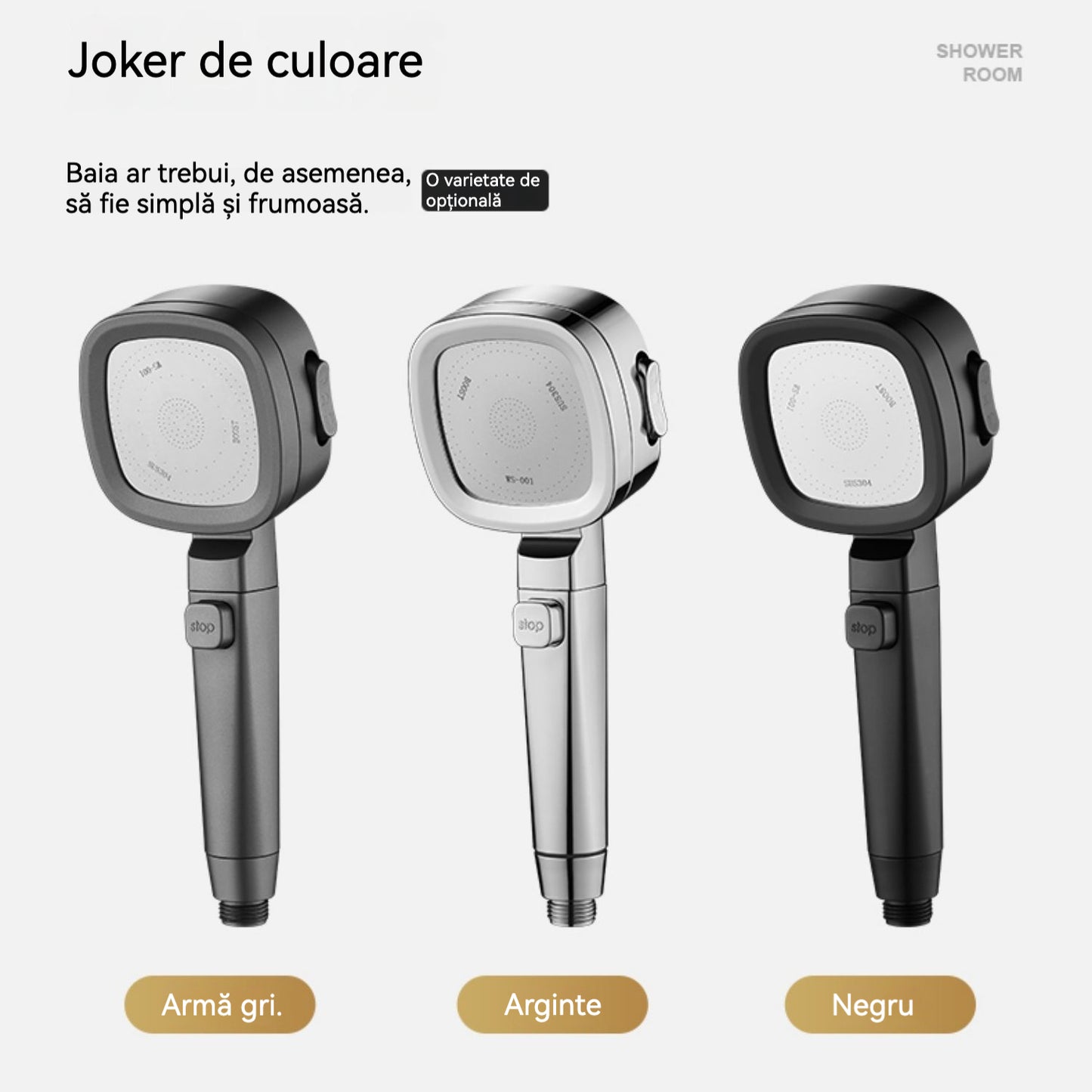 Duș de duș Booster Shower, Set de baie pentru acasă