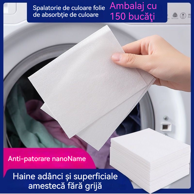 Tablete anticolor pentru rufe, tablete de absorbție a culorii pentru haine