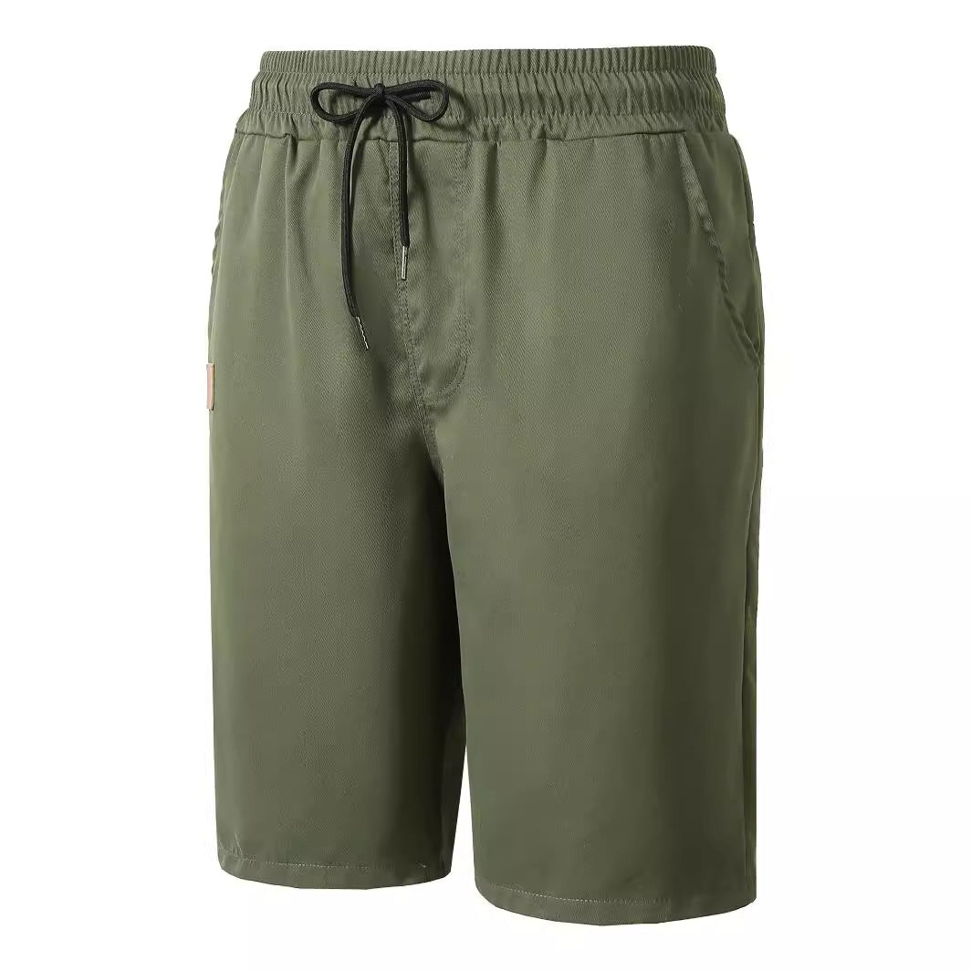 【2024-S-3XL】Bărbați de vară Sport Casual Plus Dimensiune Shorts Woven Beach Shorts