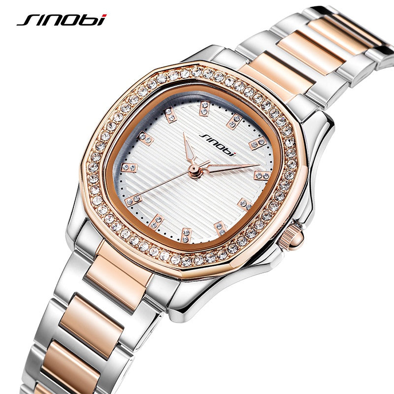 【2024】Waterproof Nautilus Diamonds Quartz Watch Premium, lux, modă, temperament Ceasuri pentru femei