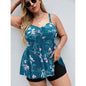 【XL-4XL-2024】Costum de baie nou supradimensionat imprimat split cu talie mare